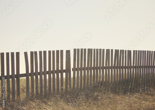 Old wooden fence © Geasuha