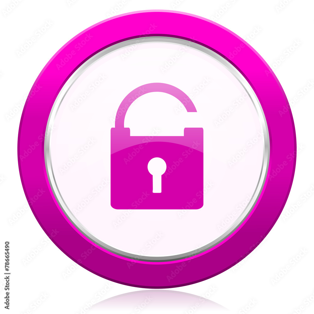 padlock violet icon secure sign padlock violet icon secure sign