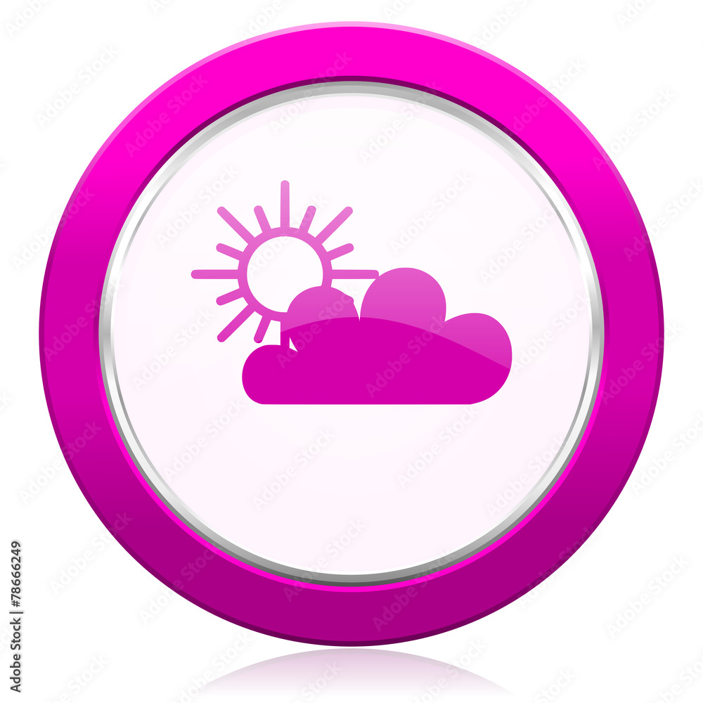 cloud violet icon waether forecast sign cloud violet icon waether forecast sign