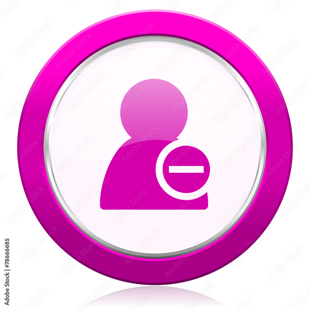 remove contact violet icon remove contact violet icon