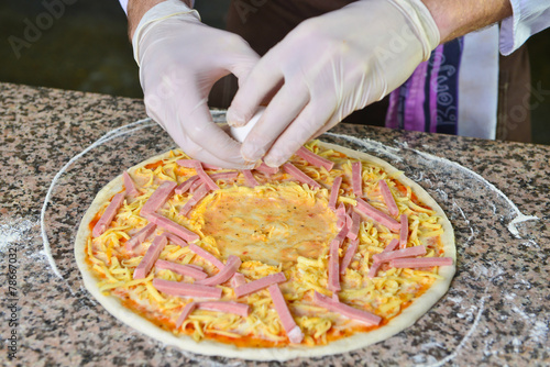 Pizza preparation