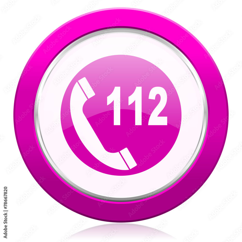 emergency call violet icon 112 call sign emergency call violet icon 112 call sign