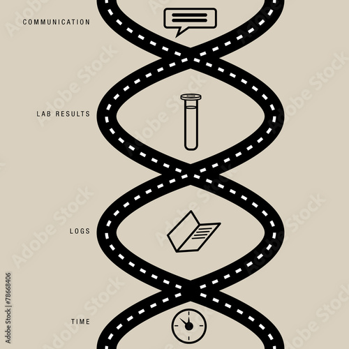 DNA Map Icon