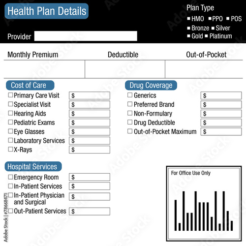 Healthcare Plan Detail Form