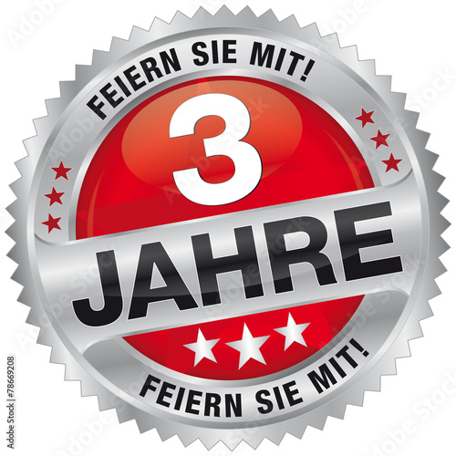 3 Jahre - Feiern Sie mit!