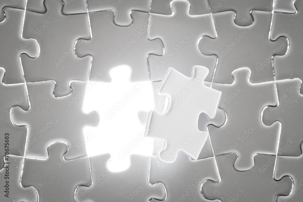 Business success, jigsaw puzzle concept Business success, jigsaw puzzle concept