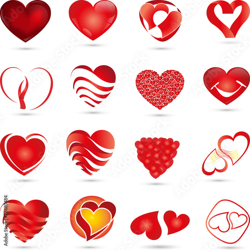 Logo, Herz, Herzchen, heart, Sammlung