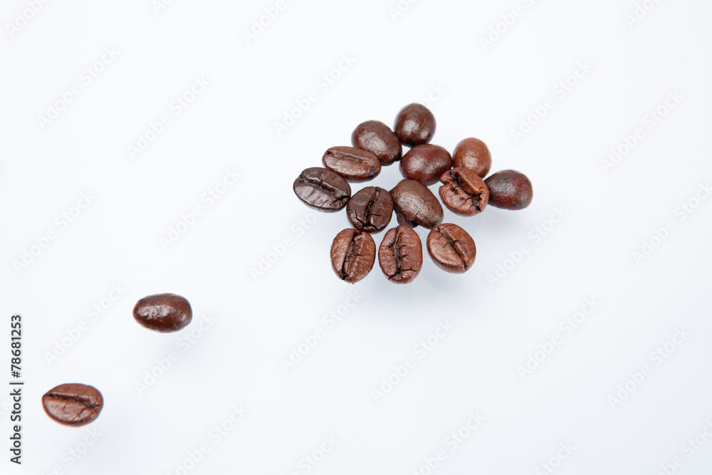 Naklejka premium coffee beans