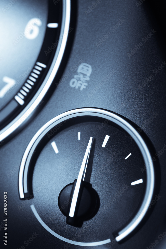 Naklejka premium Empty gauge