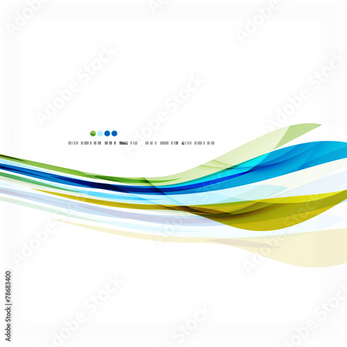 Green and blue light air lines