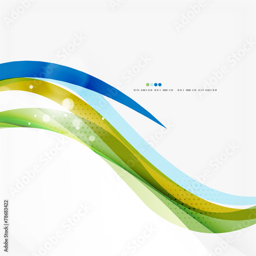 Green and blue light air lines