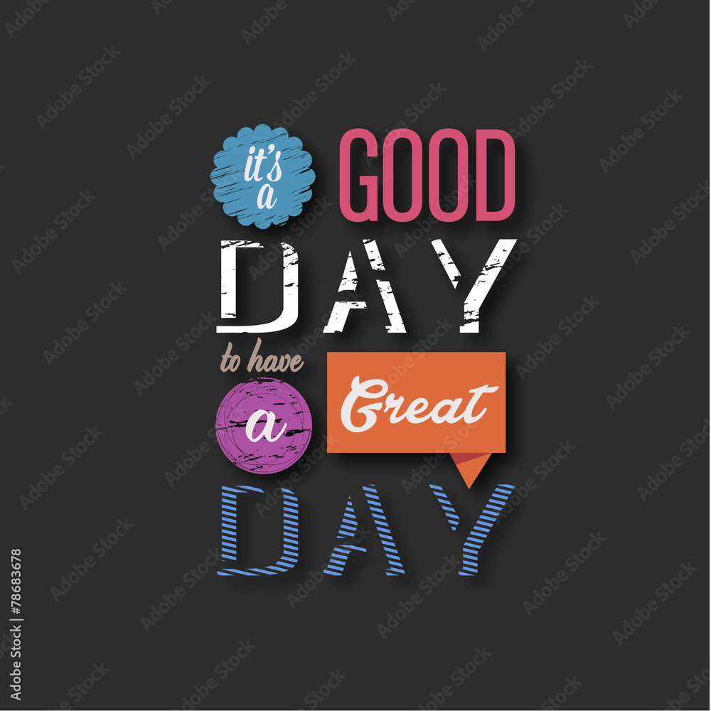 Fototapeta premium bonne journée