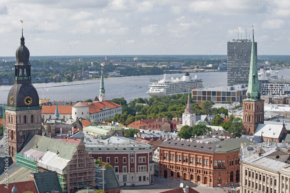 View of Riga..