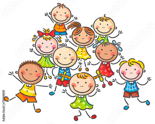 Many happy kids