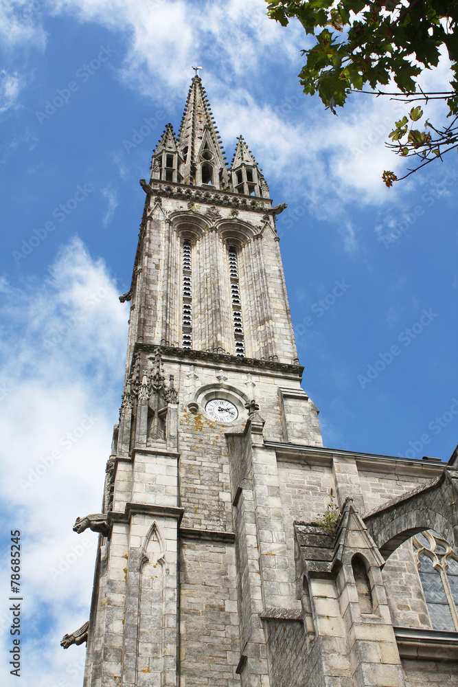 Fototapeta premium Eglise saint Mathieu, Quimper, Finistère, Bretagne