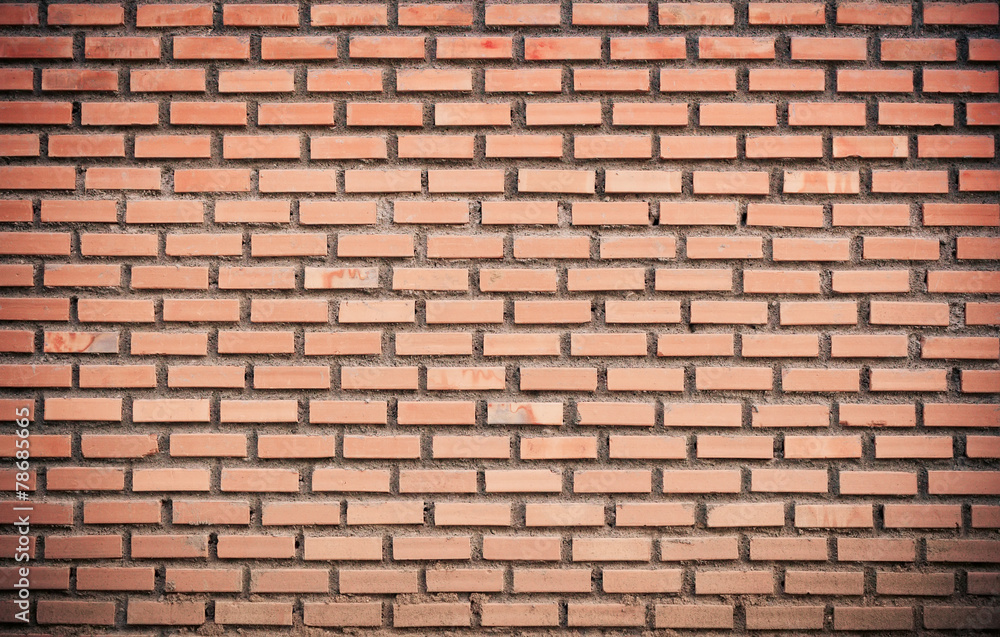 High resolution orange modern pattern of brick wall High resolution orange modern pattern of brick wall