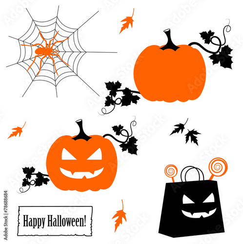 Halloween icons