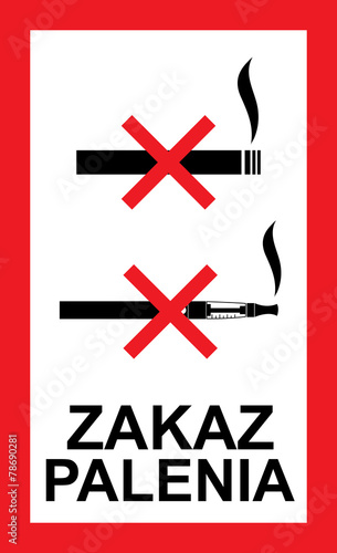 zakaz palenia e-papierosów, zakaz palenia