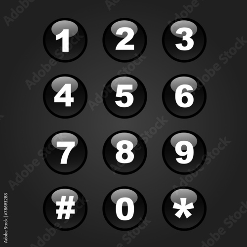 Phone keypad