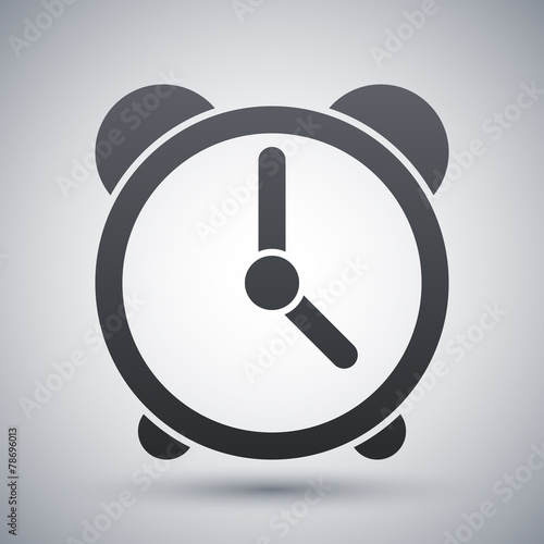 Vector clock icon