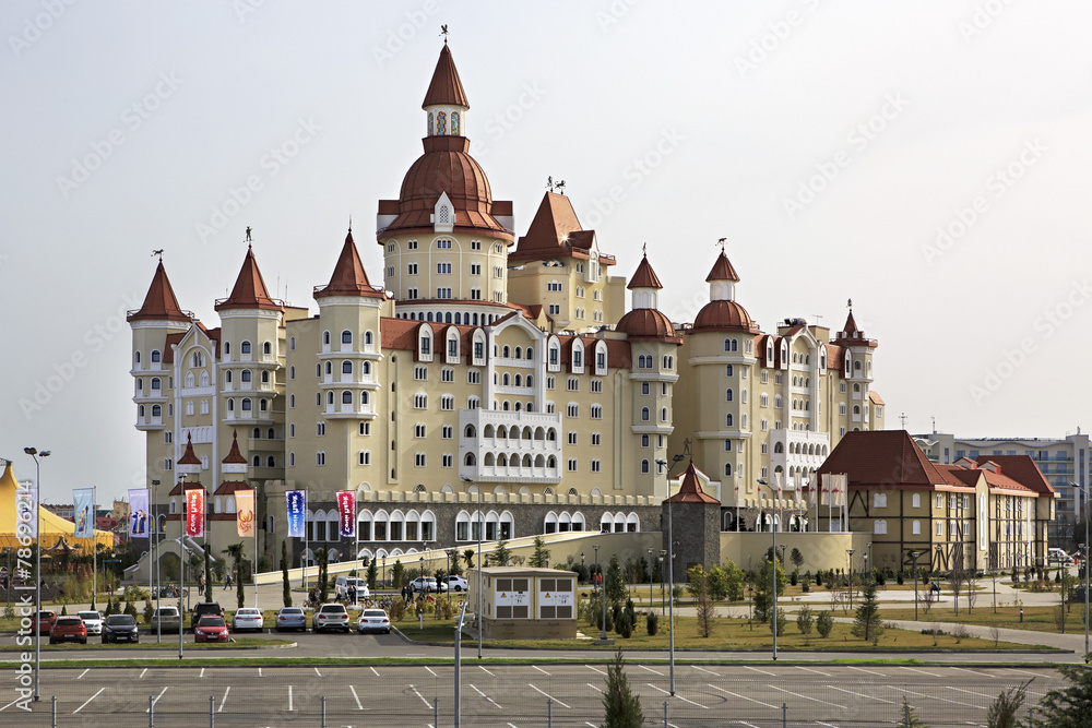Fototapeta premium Bogatyr Hotel in Sochi