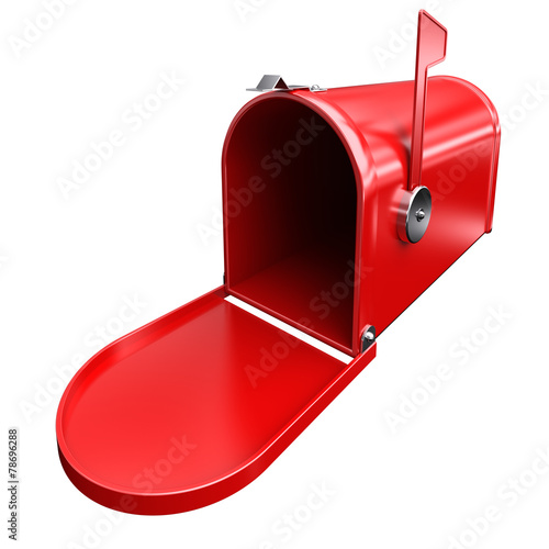 Red mailbox