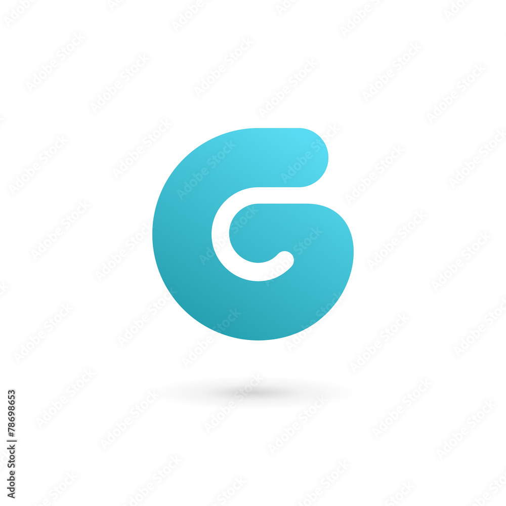 Letter G number 6 logo icon design template elements Letter G number 6 logo icon design template elements