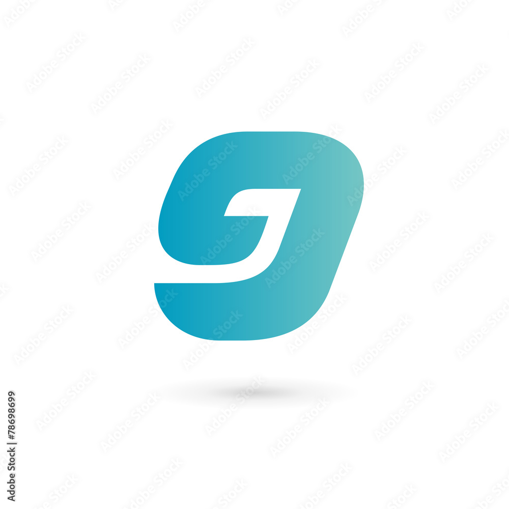 Letter G number 9 logo icon design template elements Letter G number 9 logo icon design template elements