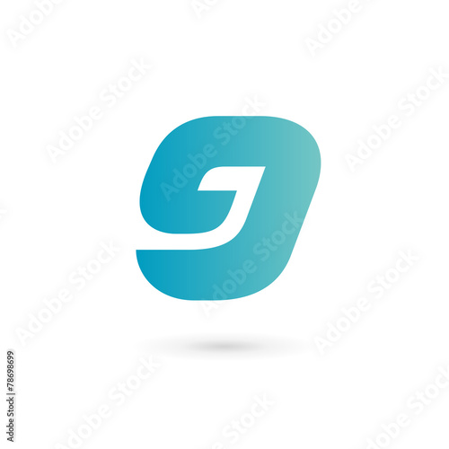 Letter G number 9 logo icon design template elements