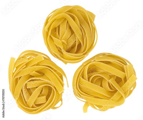 Pasta fettuccine nest