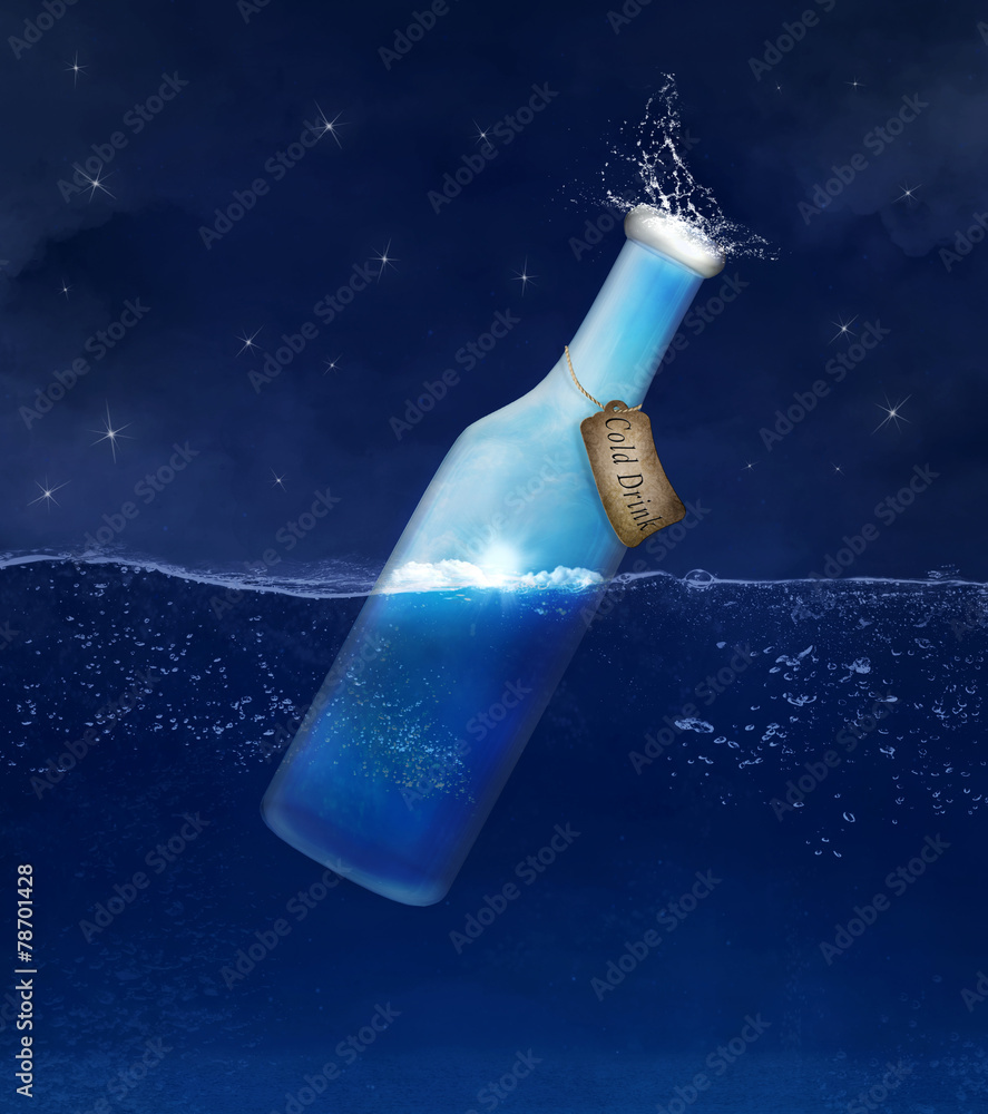 Cold drink Stock Illustration | Adobe Stock