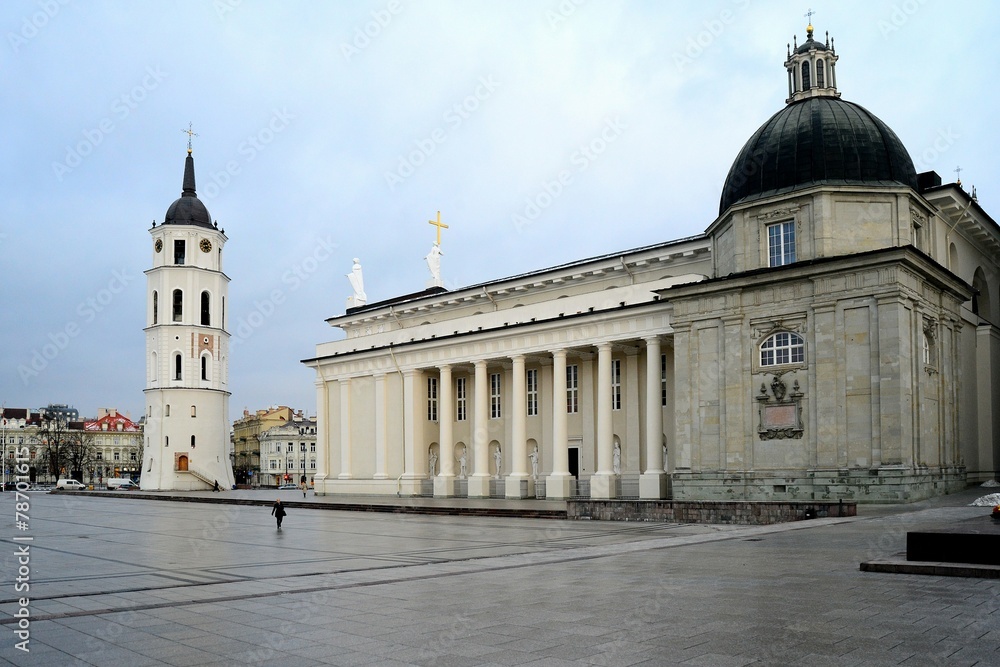 Vilnius Cathedral is the heart of Lithuanian capital