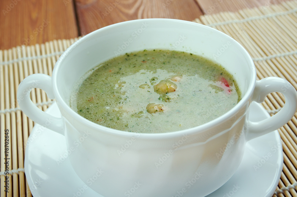 Broad Bean And Bacon Soup Broad Bean And Bacon Soup