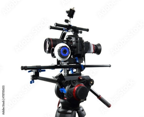 DSLR Video-System mit Stativ