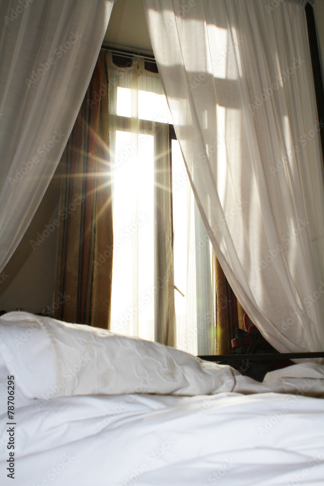 Sonnenaufgang im Bett Sonnenaufgang im Bett