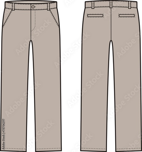 Down pants