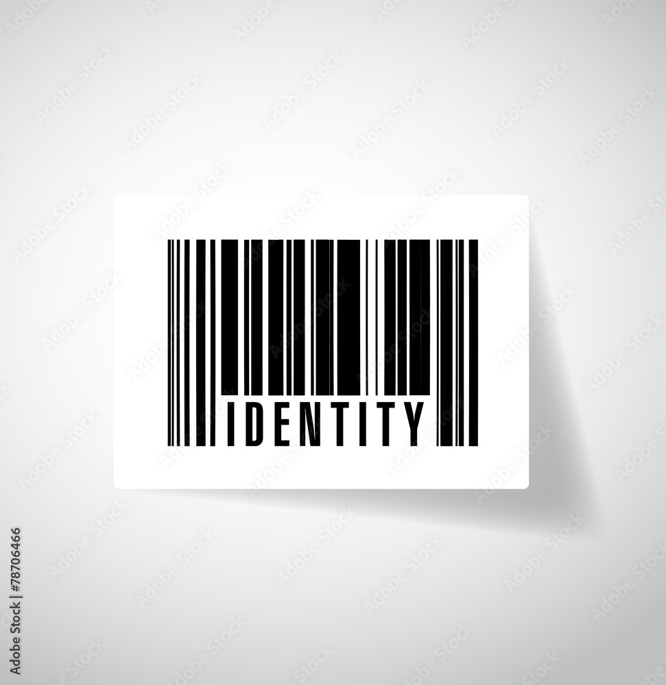 identity barcode ups code illustration design identity barcode ups code illustration design