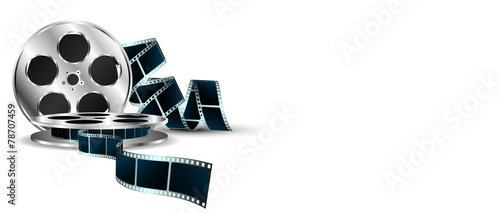 pellicola, cinema, film, fotogrammi, rullino