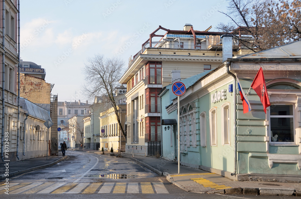 Naklejka premium Москва, 3-й Кадашевский переулок