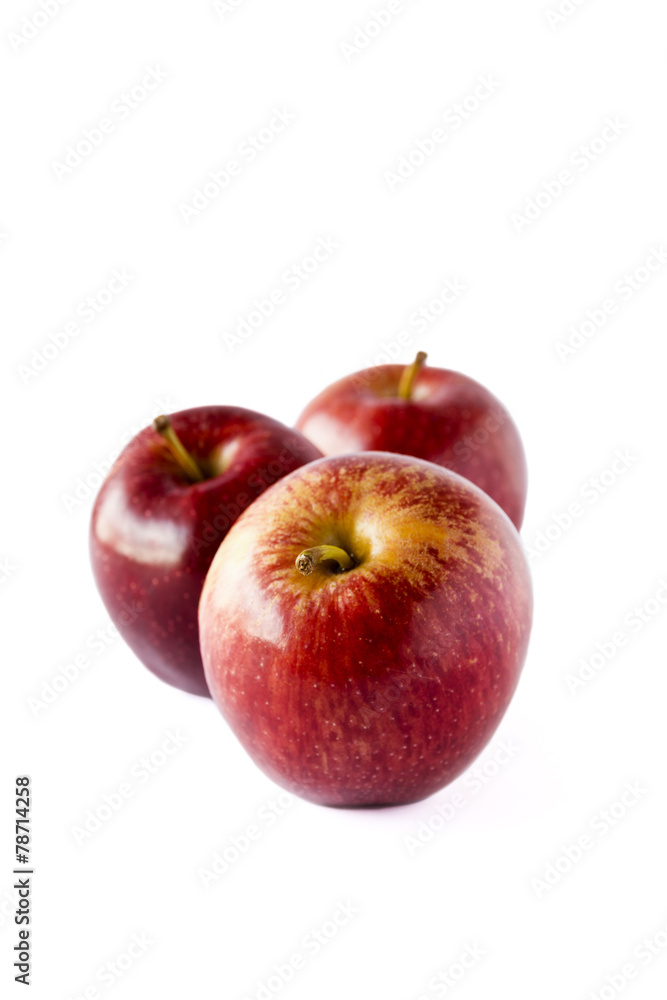 Delicious red apples Delicious red apples
