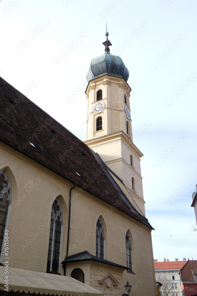 Franciscan Church in Graz, Styria, Austria 