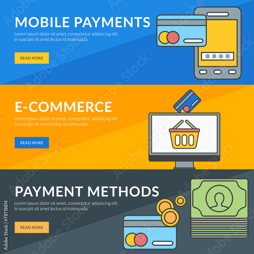 Concept for mobile payments, e-commerce, payment methods