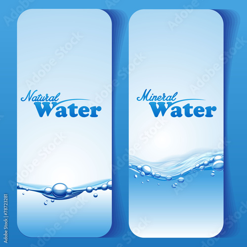 water menu
