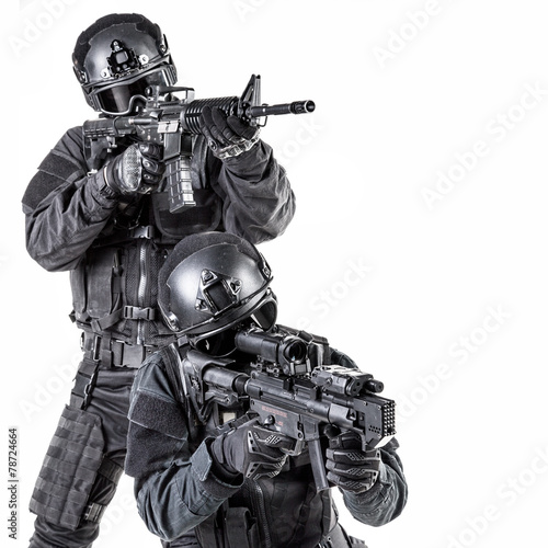 Spec ops police officer SWAT