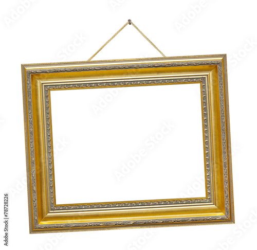 Bilde på lerret Retro frame on rope