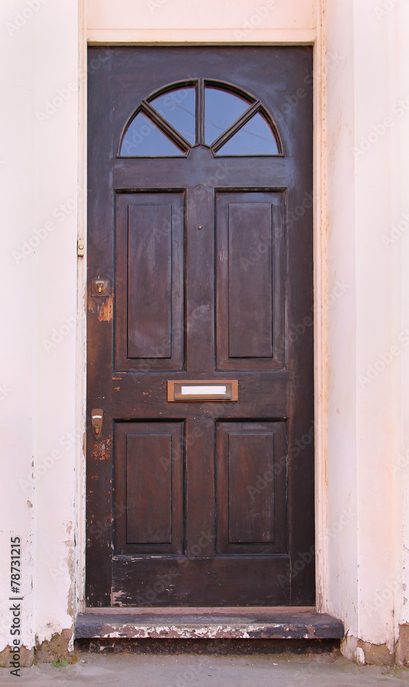 Grunge wooden door