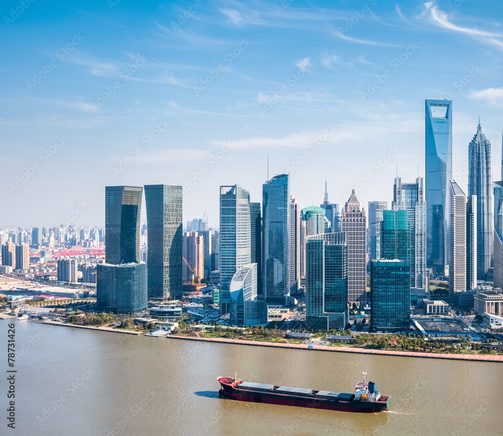 Fototapeta premium shanghai lujiazui