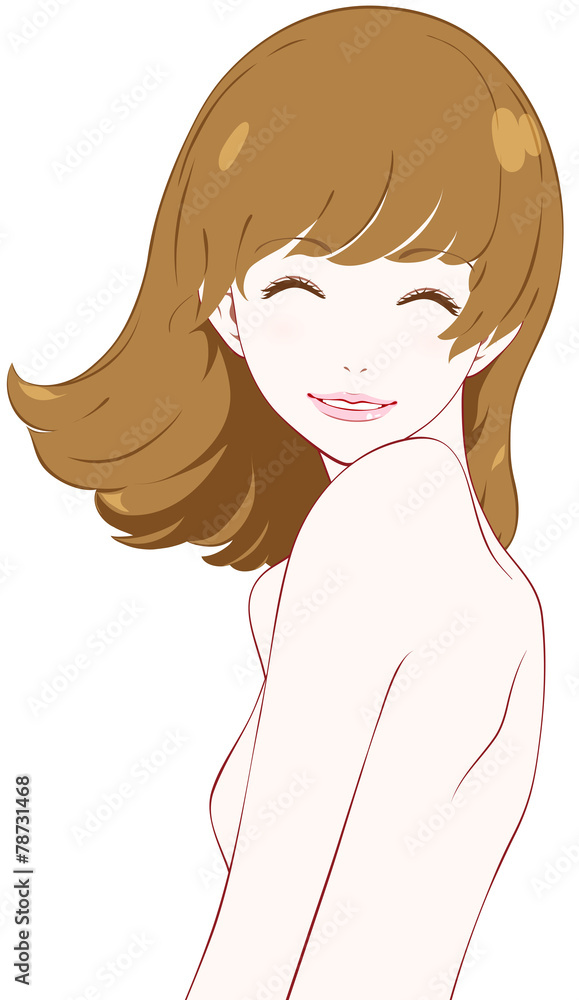 女性 美容 笑顔 女性 美容 笑顔