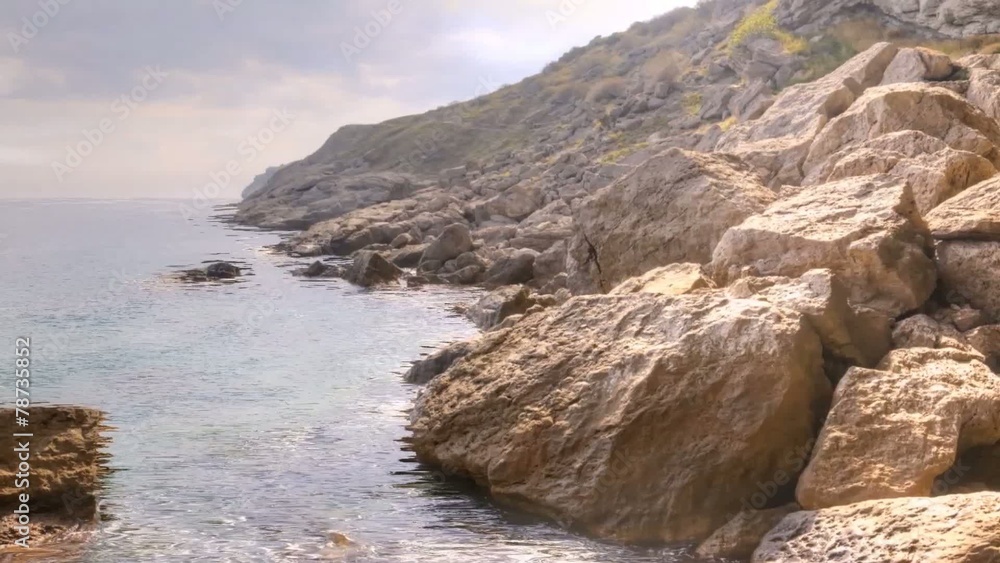 Black Sea coast, the mountain Koba-Kaya Black Sea coast, the mountain Koba-Kaya