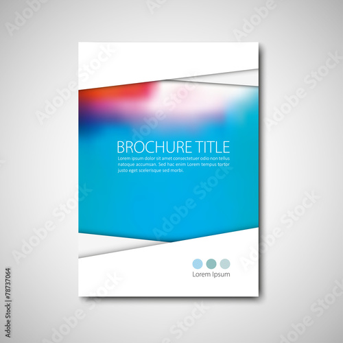 Brochure template
